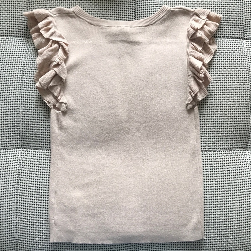 NWT • Express • Tan Crop Top - Picture 5 of 5